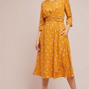 Anthropologie Louche Birte Llama Dress Small